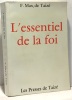 L'essentiel de la foi. Taizé