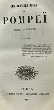 Les derniers jours de Pompeï imité de Bulwer 8e édition. Bulwer (imité De)