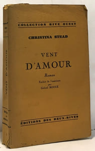Vent d'amour - traduit de l'américain par Gabriel Boucé / collection rive ouest