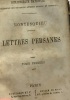 Daphnis et Chloé + Lettres Persanes (1864) --- 2 livres compilés en un volume. Longus  Courier (traduction) + Montesquieu
