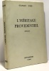 L'héritage providentiel. Pope Stanley