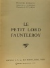 Le petit lord Fauntleroy. Burnett Frances