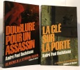 Doublure pour un assassin + La clé sur la porte --- 2 livres. Duchâteau A. P. (André Paul)