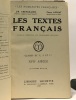 Les textes français classes de troisième seconde et première --- XVIe siècle + XVIIe siècle + XVIIIe siècle --- 3 volumes. Chevaillier Audiat
