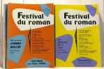 Festival du Roman 7 numéros: 38 dec.- 39 janv.- 40 fev.- 41 mars- 42 avril - 43 mai- 46 juillet. Maitrejean Brouty (rédactrice En Chef)