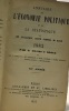 Annuaire de l'économie politique et de la statistique par Guillaumin Garner Block 1883. Block Maurice