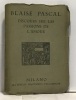 Discours sur les passions de l'amour. Pascal Blaise