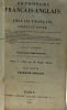 Dictionnaire français-anglais et anglais-français tome second abrégé de Boyer revue et corrigé par M. Eugène Chunot 29e édition. Salmon N