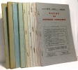 Revue des sciences humaines - revue d'histoire de la philosophie et d'histoire générale de la civilisation - 13 fascicules de 1949 à 1973 (voir ...