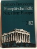 Cahiers européens - Europäische hefte - notes from europe - 31 numéro de 1974 à 1982. Collectif