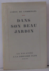 Dans son beau jardin