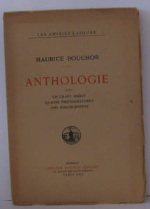 Anthologie avec un chant inédit quatre photogravures une bibligraphie