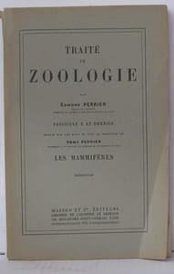 Leçons de zoologie et de biologie générale Tome V Associations fonctionelles et milieu intérieur