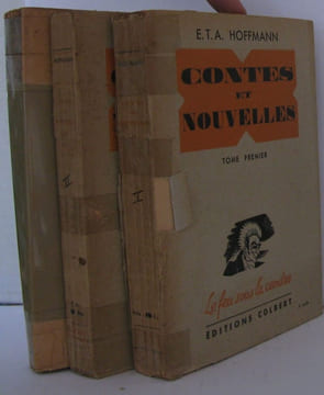 Contes et nouvelles Tome 1 2 et 3. Hoffmann E.T.A