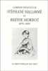 Correspondance de mallarme et berthe morisot. Mallarme Stephane  Morisot Berthe  Morisot Berthe