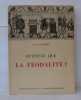 Qu'est-ce que la féodalité - Troisième édition revue et augmentée. Ganshof F. L