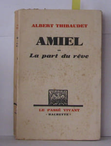 Amiel ou la part du rêve