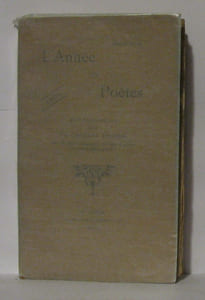 L'année des poètes morceaux choisis