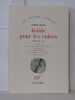 Guide pour les enfers (Diwan III) poèmes précédés de Gunnar Ekelöf Le Voyant et la Vierge. Pierre Emmanuel