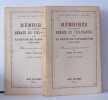 Mémoires du comte horace de viel-castel sur le règne de Napoléon III ( 1851-1864 ) 2 Tomes. Josserand Pierre