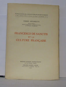 Francesco de sanctis et la culture français