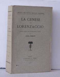 La genèse de Lorenzaccio