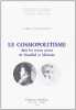 Le cosmopolitisme dans les textes courts de Stendhal et Mérimée. Augry-Merlino Muriel