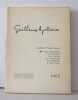 Guillaume apollinaire 1962 études et informations réunies par Michel Décaudin. Décaudin Michel