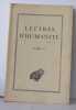 Lettres d'humanité Tome V. Association Guillaume Budé