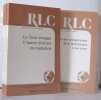 Revue de la littérature comparée Année 1989 Numéros 1 à 4. Collectif   Voisine J. Directeur