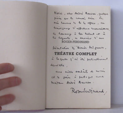 Theatre tome 1 - Un homme en or - La Foire au sentiments - Chotard & cie - Batoche. Ferdinand - Roger