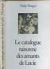 Catalogue raisonné des amants de Lucie. Donegan Paddy