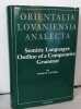 orientalia lovaniensia analecta Semitic languages outline of a comparative grammar. Lipinski Edward