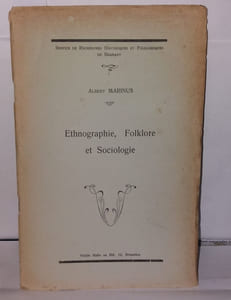 Ethnographie Folklore et Sociologie