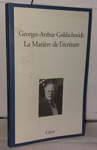 La Matière de l'écriture