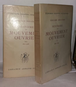 Histoire du mouvement ouvrier. Tome 1 & 2