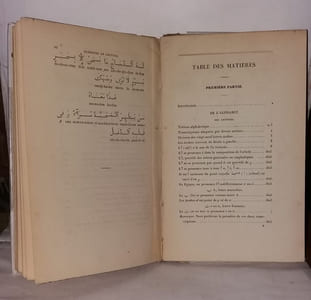 Clef de la prononciation des idiomes de l'Algérie ou cours élèmentaire de lecture arabe à l'usage des Collèges des Écoles du gouvernement et des personnes qui veulent apprendre à lire sans maîtres