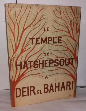 Le temple de Hatshepsout a Deir el Bahari. Werbrouck Marcelle