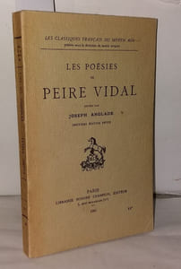 Les poésies du peire Vidal