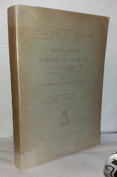 Paléographie des inscriptions sud-arabes contribution à la chronologie et à l'histoire de l'arabie du sud antique - TOME I Des origines jusqu'à ...