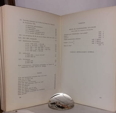 Paléographie des inscriptions sud-arabes contribution à la chronologie et à l'histoire de l'arabie du sud antique - TOME I Des origines jusqu'à ...