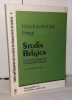 Studia belgica Aufsaetze Zur Literatur- Und Kulturgeschichte Belgiens 2 ; Unver&auml;nderte Auflage. Lope Hans-Joachim