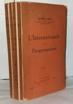 L'internationale et le pangermanisme. Laskine Edmond