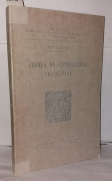Études de littérature française. Roques Mario