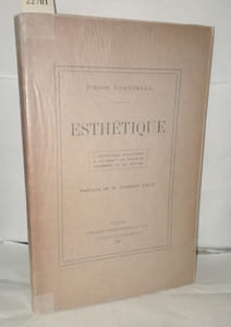 Esthétique 1. Esthétique Analytique - 2. Le Goût La Grâce et Le Rythme