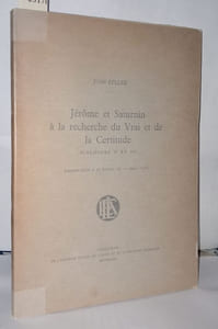 Jérôme et Saturnin à la recherche du Vrai et de la certitude Dialogues II et III