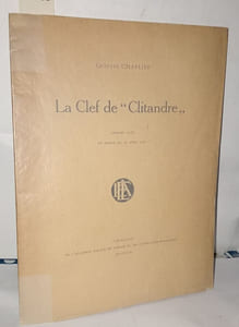 La clef de "Clitandre" Lecture faite en séance du 12 avril 1924