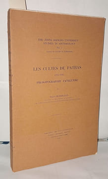 Les cultes de Patras avec une prosopographie patréenne. Herbillon Jules