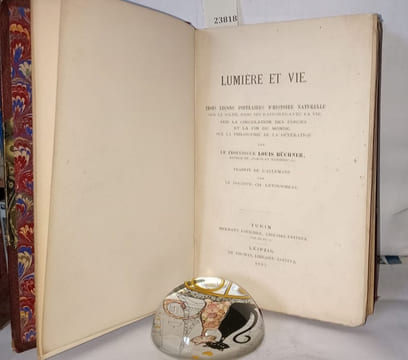 Lumière et vie - trois leçons populaires d'histoire naturelle sur le soleil dans ses rapports avec la vie sur la circulation des forces et la fin du ...