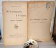De la préparation à la guerre - Manoeuvre et armements. Capitaine Gauthey
